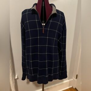 Men’s Size XXL Land’s End sweater.  Navy Blue.